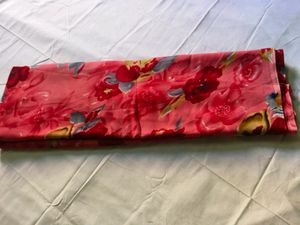 Red Floral Saree