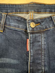 DSQUARED2 Distressed Dark Jeans, 34