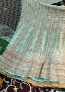 Unstitched Lehnga