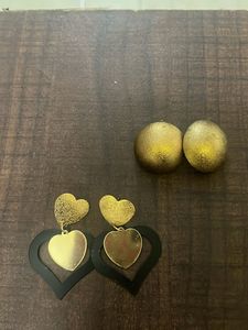 Heart Drop Earrings Combo