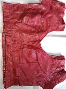 Maroon  Net blouse