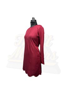 Elegant Maroon Dress