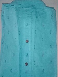 Forever 21 Blue Safety Pin Print Shirt - Men&#39;s