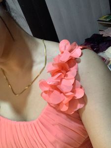 Beautiful Coral Gown(SALE)🎀🐬🧡