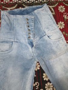 High Waist Denim Jeans
