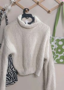 Cozy Cream Turtleneck Sweater