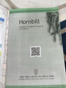 Hornbill English Textbook Class XI
