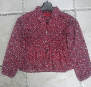 Cute Frock Style Crop Top