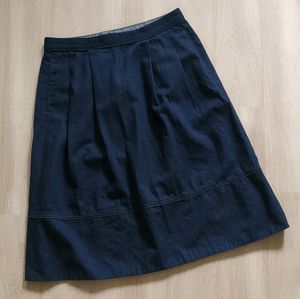 Uniqlo Tapered Denim Skirt