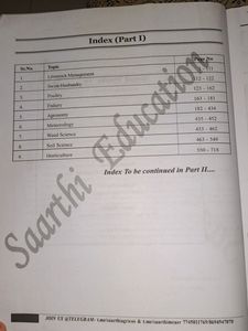 Agriculture Book