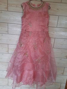 Beautiful Net Frock For Party Or Wedding Function