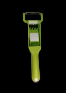 Plastic Vegetable Cutter Green