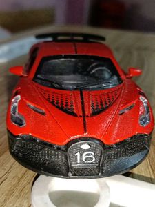 Red Toy Car Model