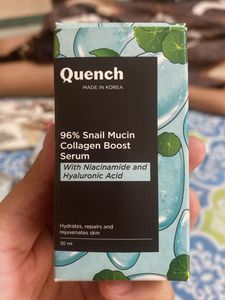Quench Snail Mucin Collagen Boost Serum