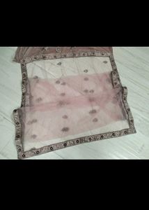 Pink Unstitched Lehenga Choli