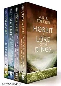 HOBBIT AND LORD OF THE RINGS BOOKS BOX SET