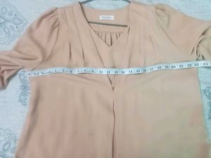 Peach Korean Tops