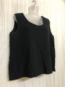 Black Sleeveless Top