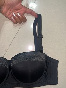 Balconette Bra With Velvet Touch