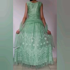 Mint Green Lehenga Choli