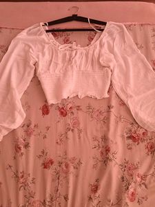 Cute H&amp;M Top With Long Sleeves