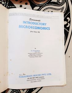 Introductory Microeconomics Class XII