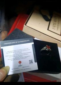 Hall Mark Real Silver Ring For Women