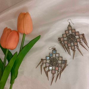 Statement Geometric Earrings