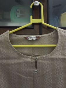 Elegant Beige Tunic Kurta