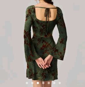 Olive Green Dress