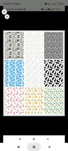 A4 size 70 gsm paper design of 10 sheets