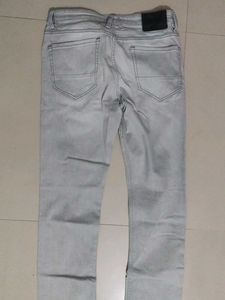Grey Denim Jeans
