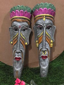 Ethnic Wall Masks..new Piece