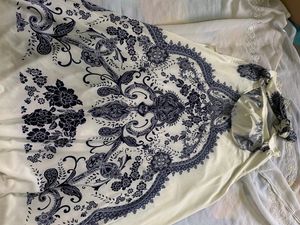 White Silk Dress