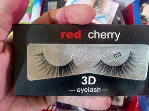 3D Eyelash Lot With Glue- Red Cherry &amp; More!