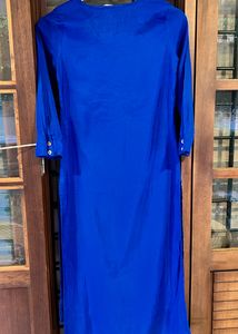 BIBA Blue Kurti Top