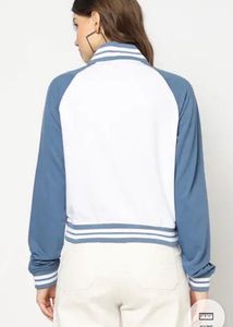 Colour block winter jacket