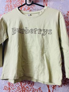 Burberrys Long Sleeve Tee