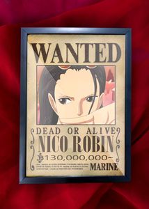 NICO ROBIN One Piece Anime Wall Frame 1 Pcs