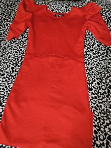 Red One Piece Dress ❤️