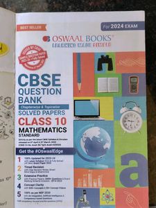 Oswaal CBSE Class 10 Mathematics Question Bank