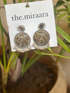 Elegant Silver &amp; Gold Earrings