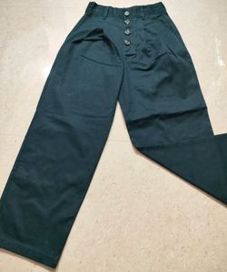 Korean High Waist Wide Leg Jeans