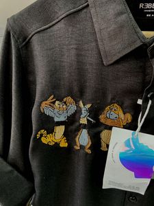 Rebellion Cartoon Print Shirt