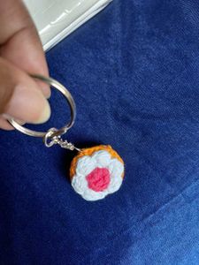 Cute Mini Cake bag charm and Keychain
