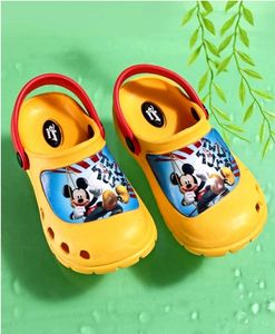 Cute Walk By Babyhug Clogs Mickey Mouse Print