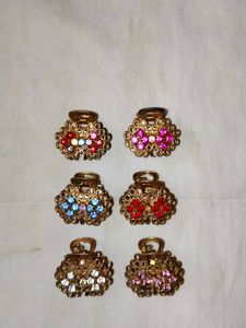 Hair Claw Clips - Set of 6