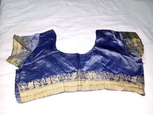 Blue Ethnic Banarasi Saree💙🌺✨