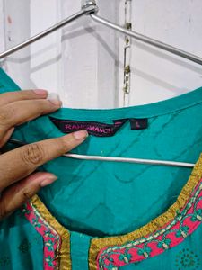 Rangmanch Green Kurta Set