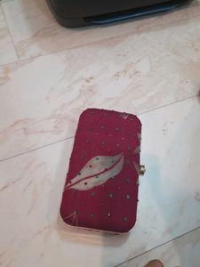 Mehroon Elegant Clutch